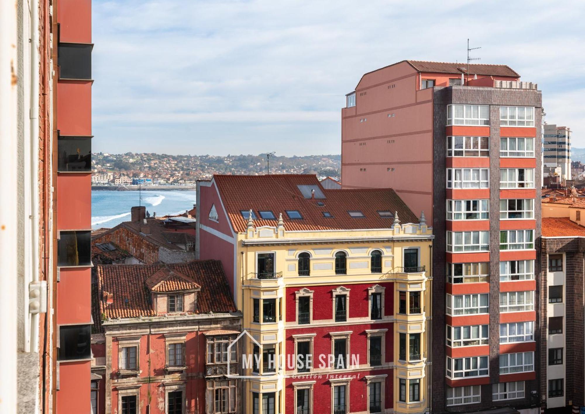 Myhousespain - Radiante Piso Junto A La Playa Хіхон Екстер'єр фото